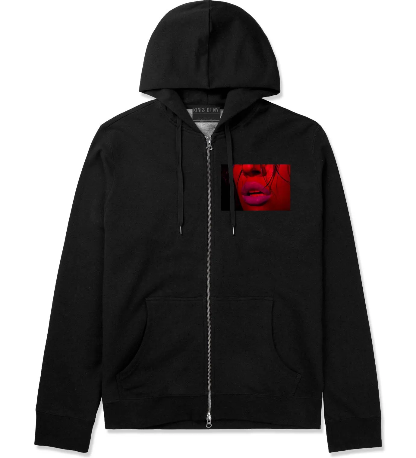 06 Lips Racing Zip Up Hoodie Hoody