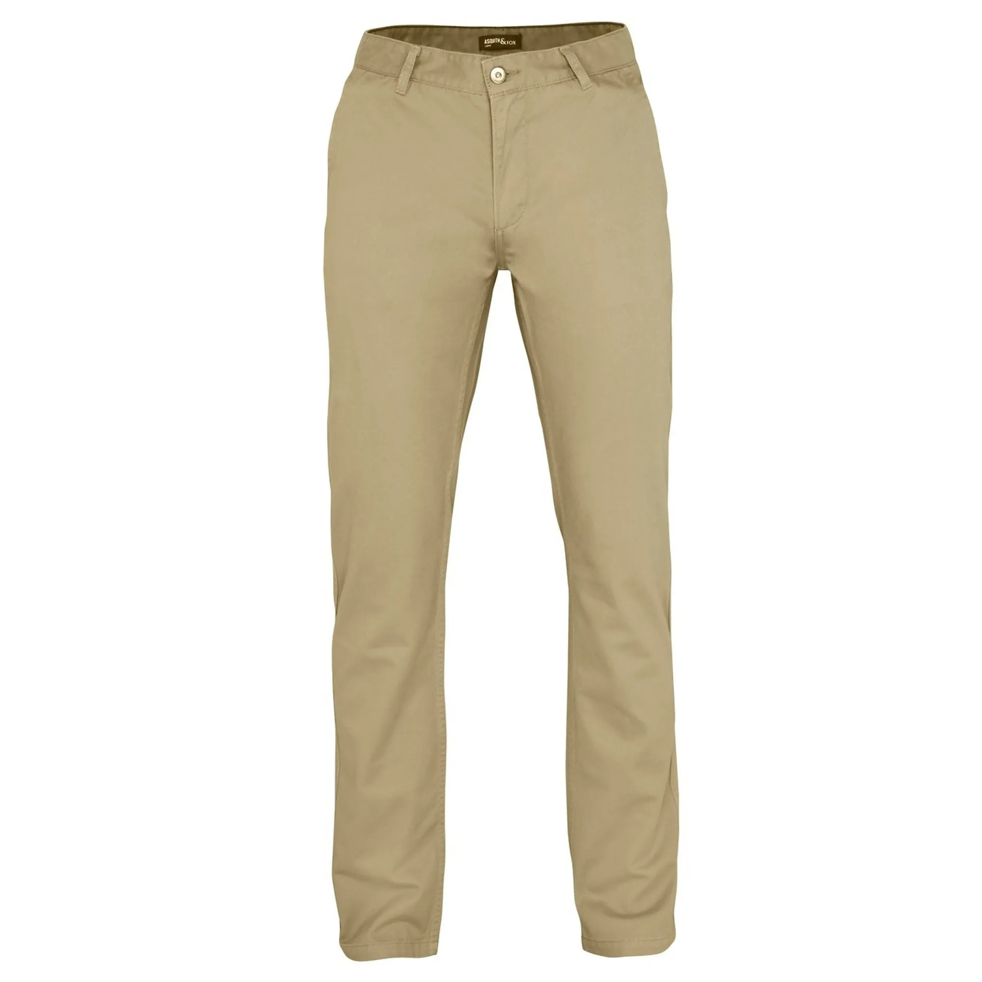 Asquith & Fox |  Mens Classic Casual Chinos/Trousers