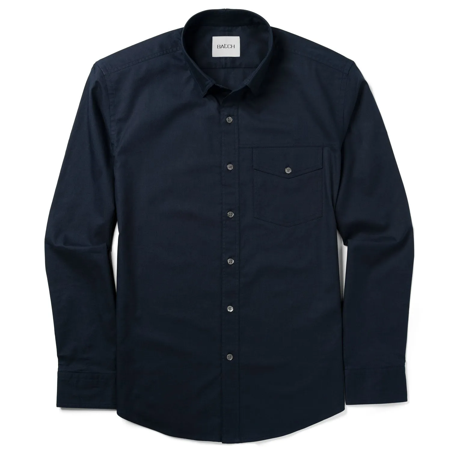 Author Casual Shirt – Dark Navy Cotton Twill