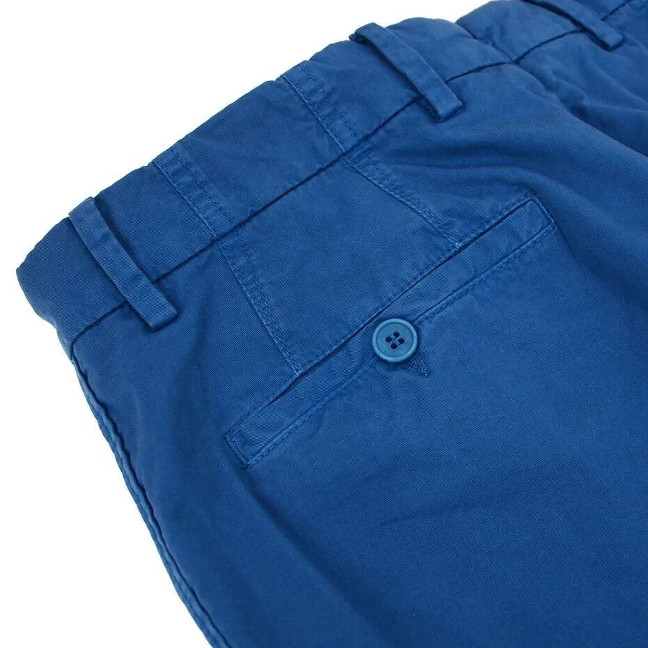 Blue Overdyed Chino Trousers