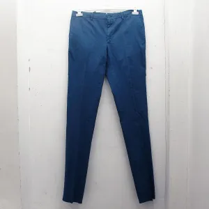 Blue Overdyed Chino Trousers