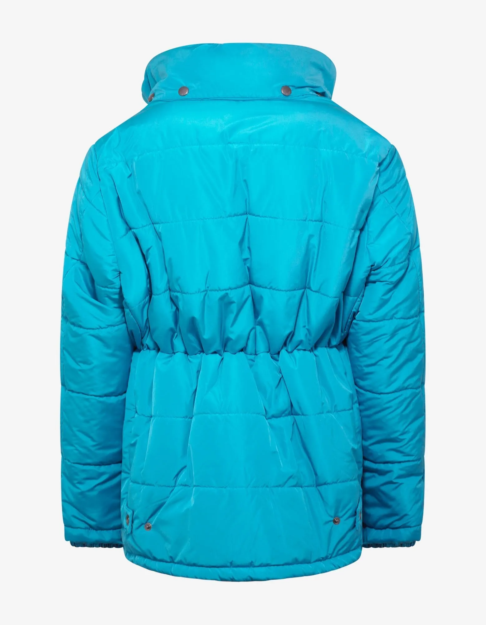 Blue Quilted Incognito Parka