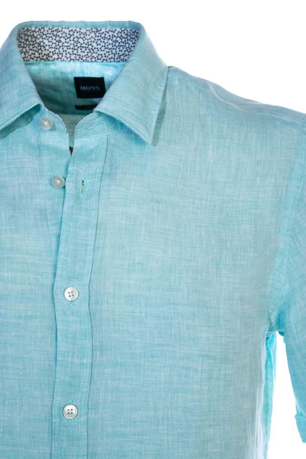 BOSS Luka_2 Short Sleeve Shirt in Mint