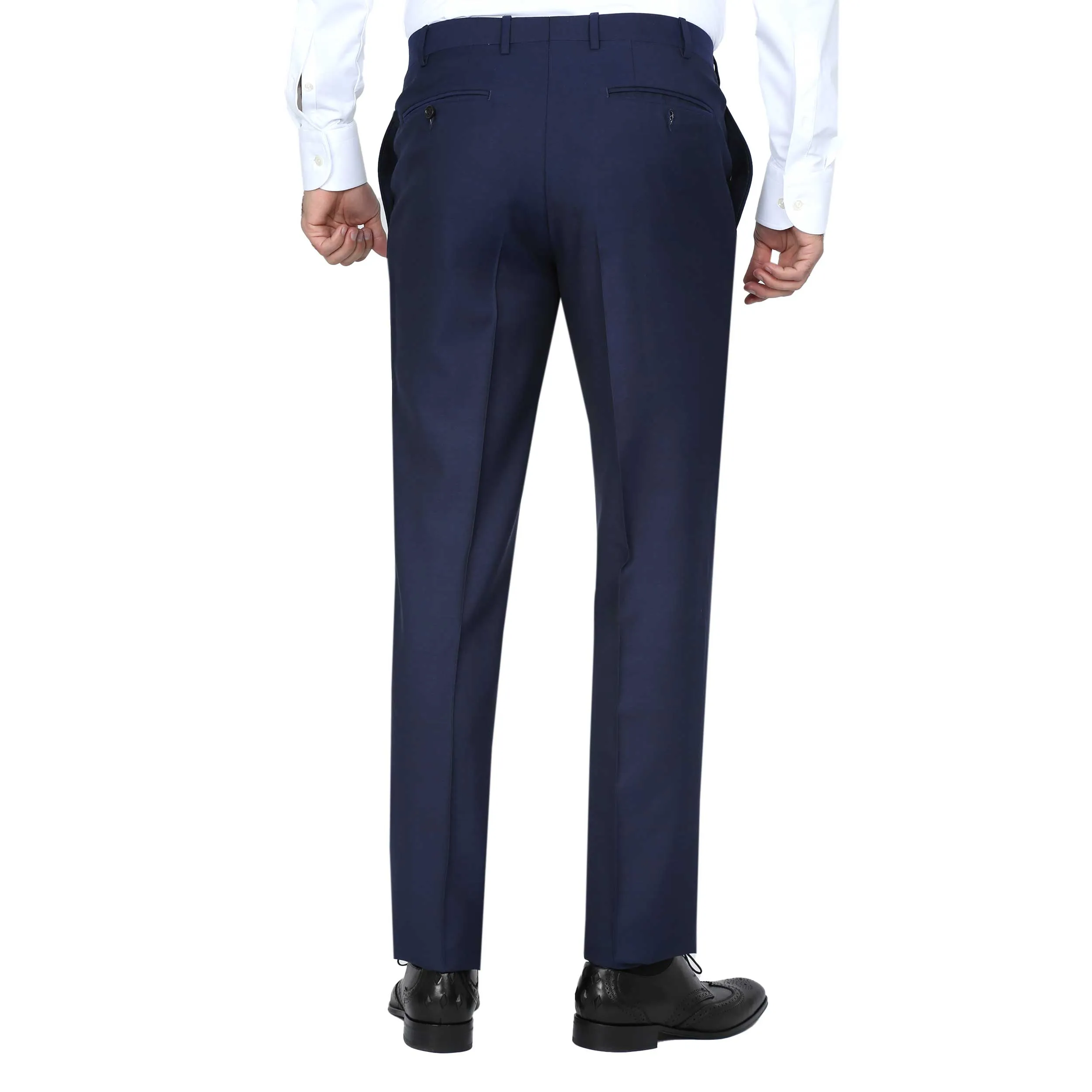 Canali Classic Trouser in Navy