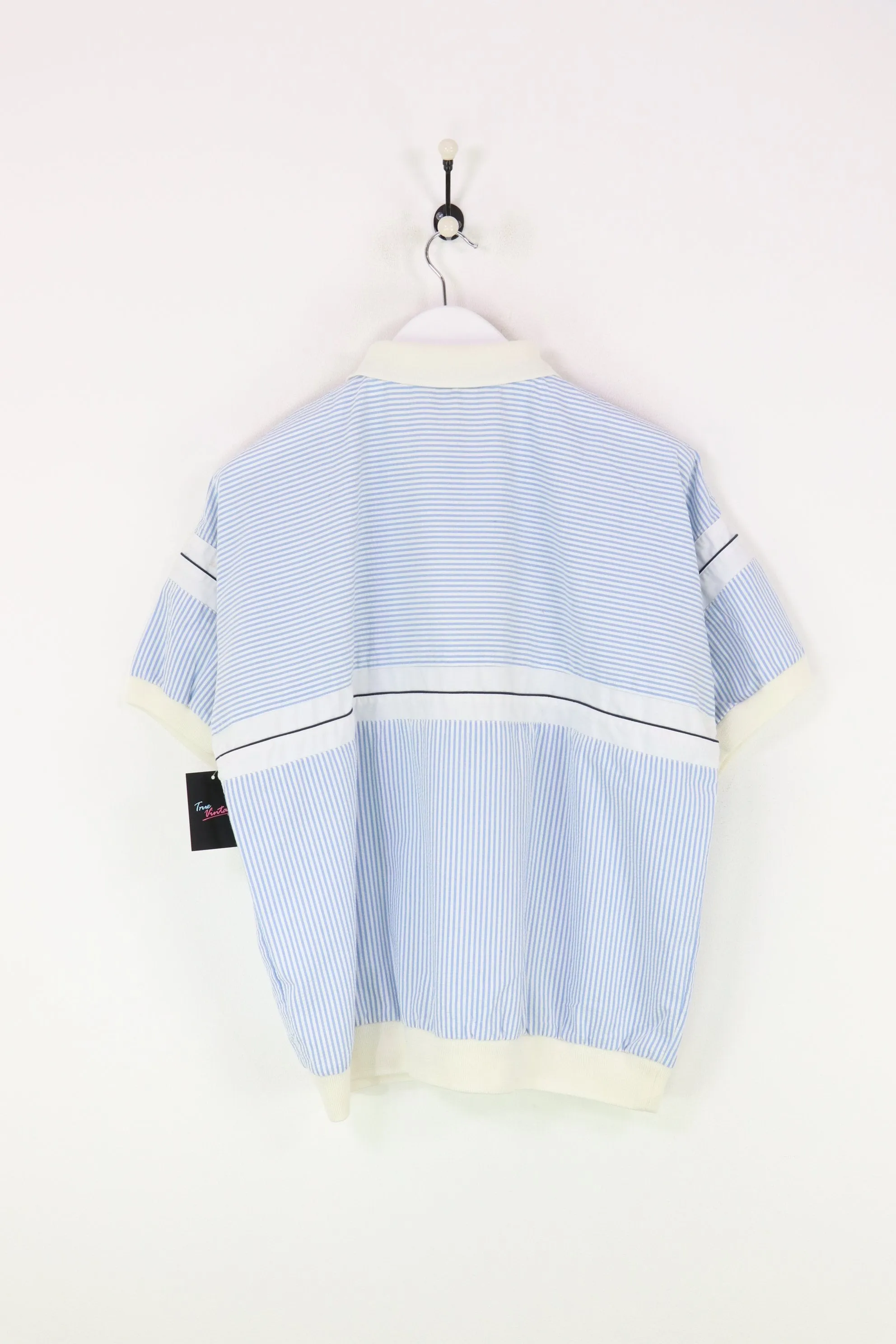 Christian Dior Polo Shirt Blue/White Medium