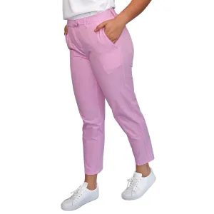 Luxurious Lilac Sachet Womens Golf Chinos by Cross