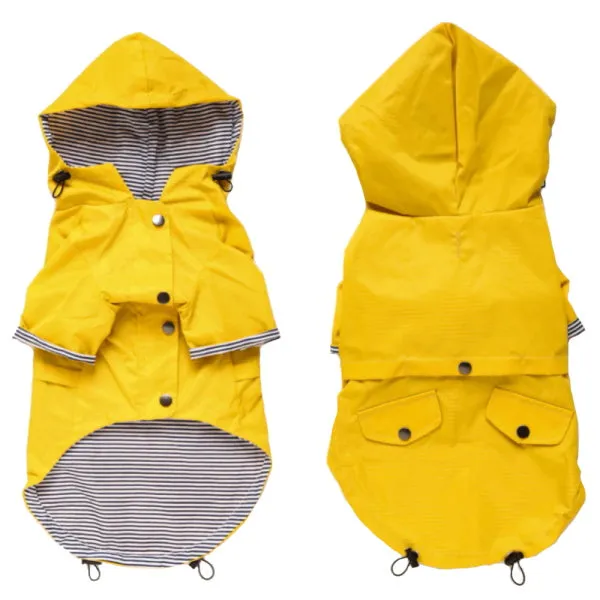 Dog Raincoat - Yellow