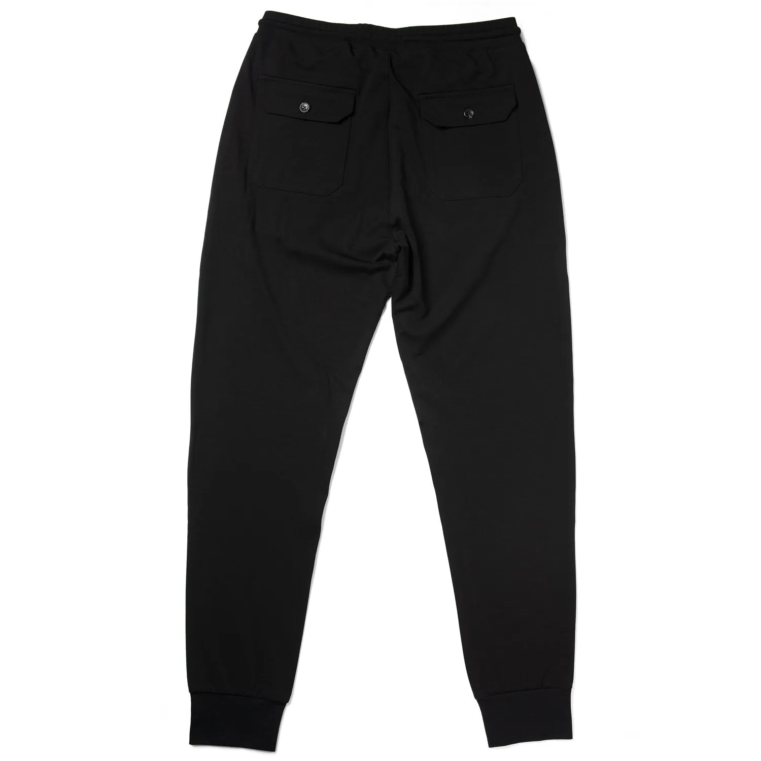 Essential Joggers –  Black Tech 4W Stretch