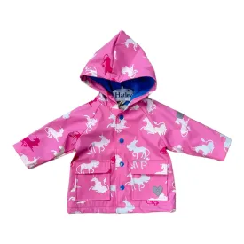 Hatley - Raincoat, Colour change unicorns