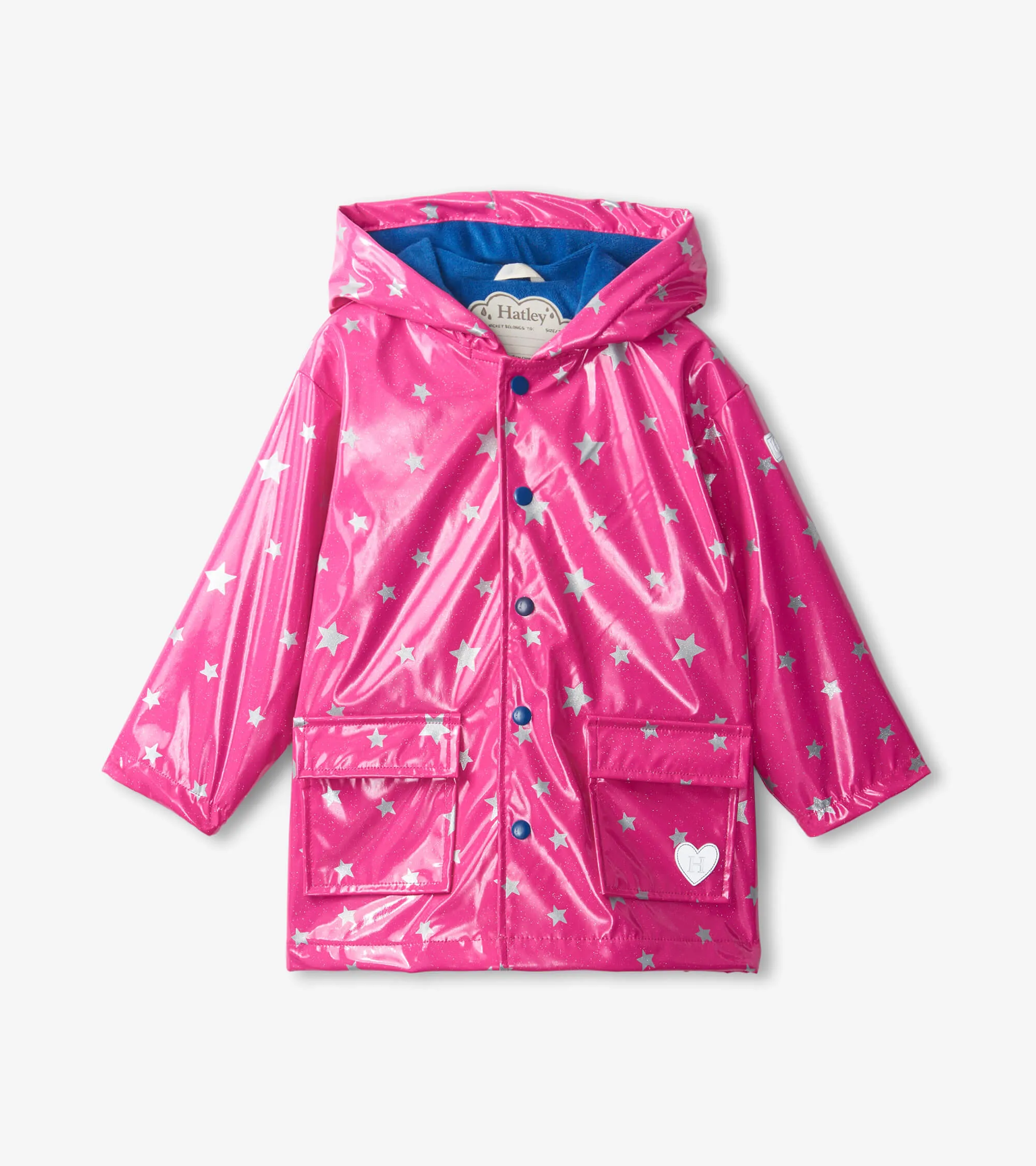 Hatley Raincoat, Glitter Stars