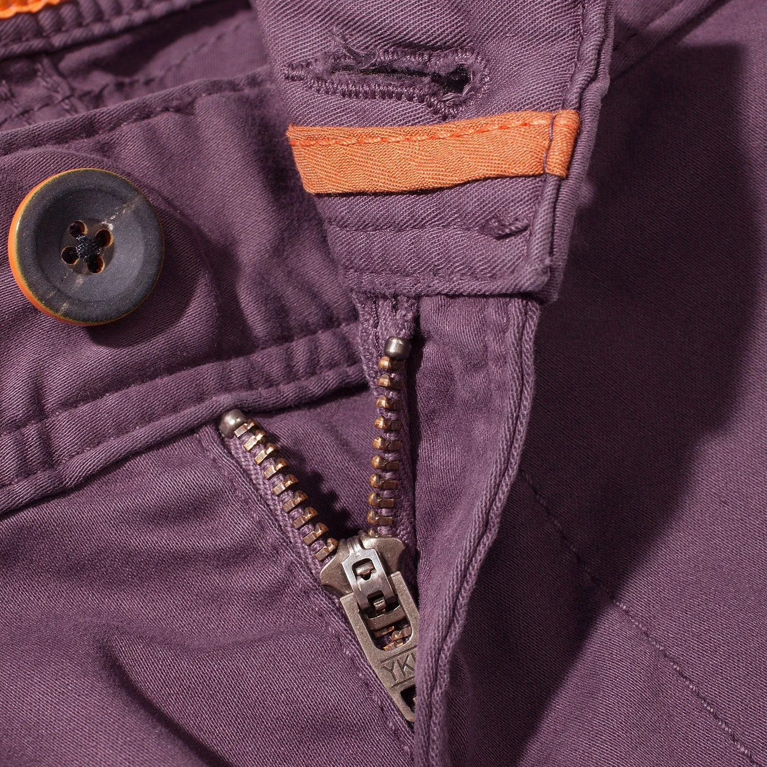 Hugo Boss Schino Regular Fit Chinos - Purple