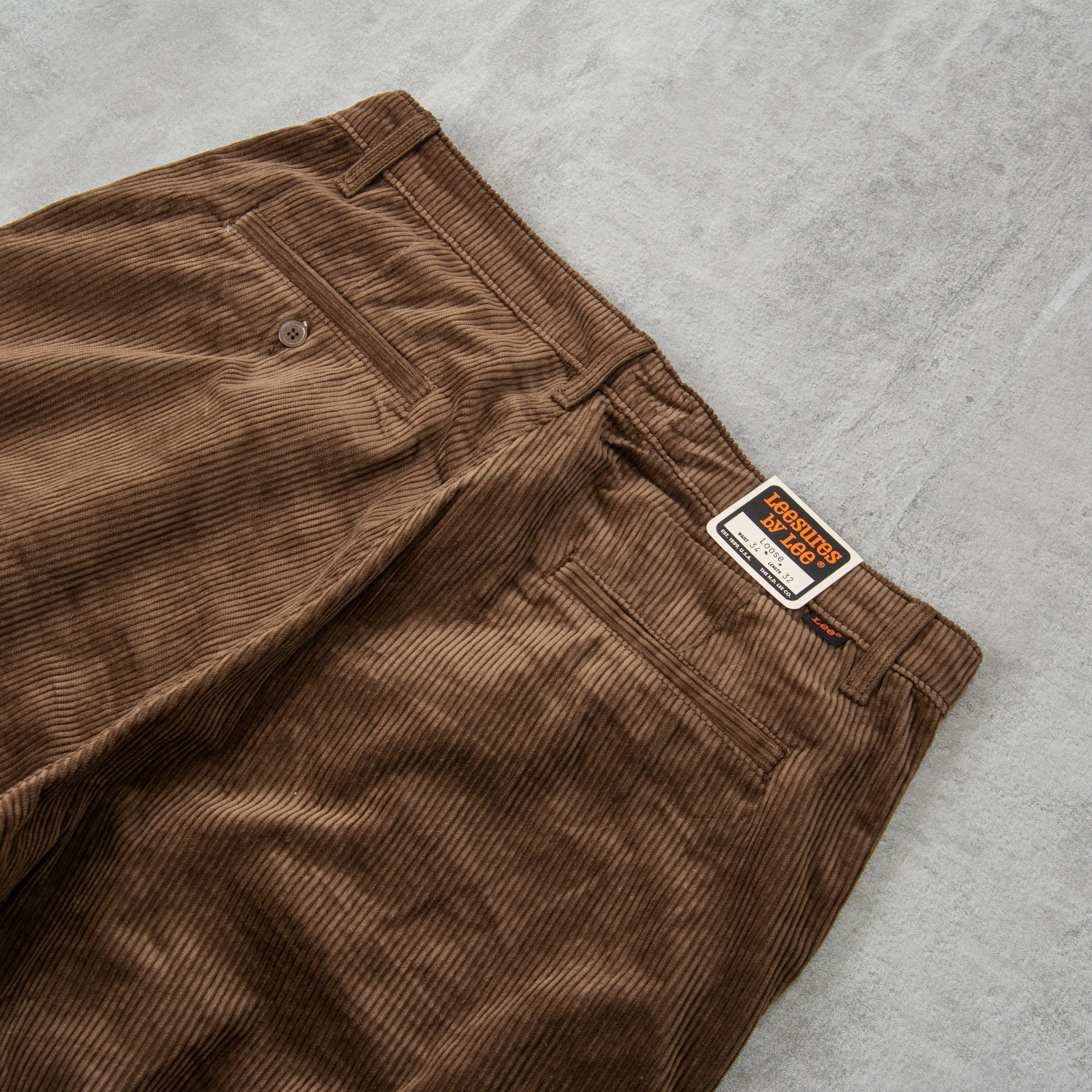 Lee Loose Chino Cord - Truffle