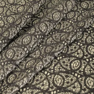 Light Beige Lace Fabric 96920