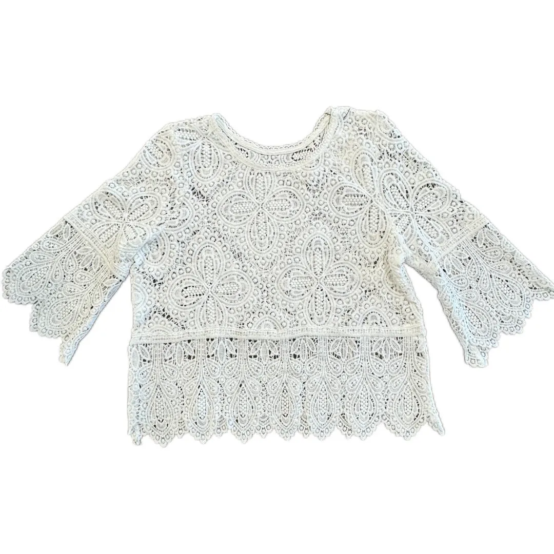 Macrame Lace Top