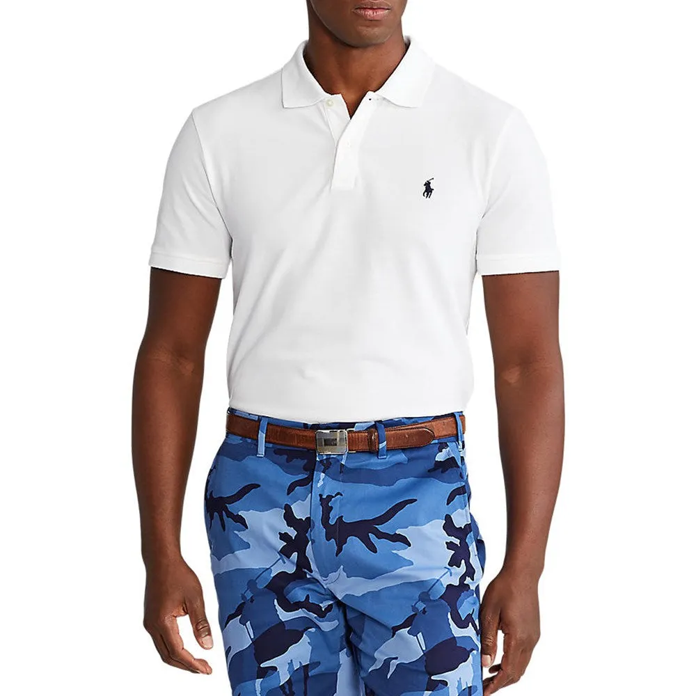 Polo Golf Ralph Lauren Cotton Pique Performance Polo - Pure White