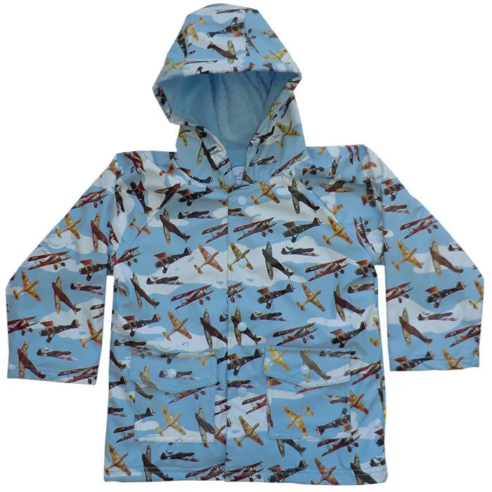 Raincoat - Aeroplane Print