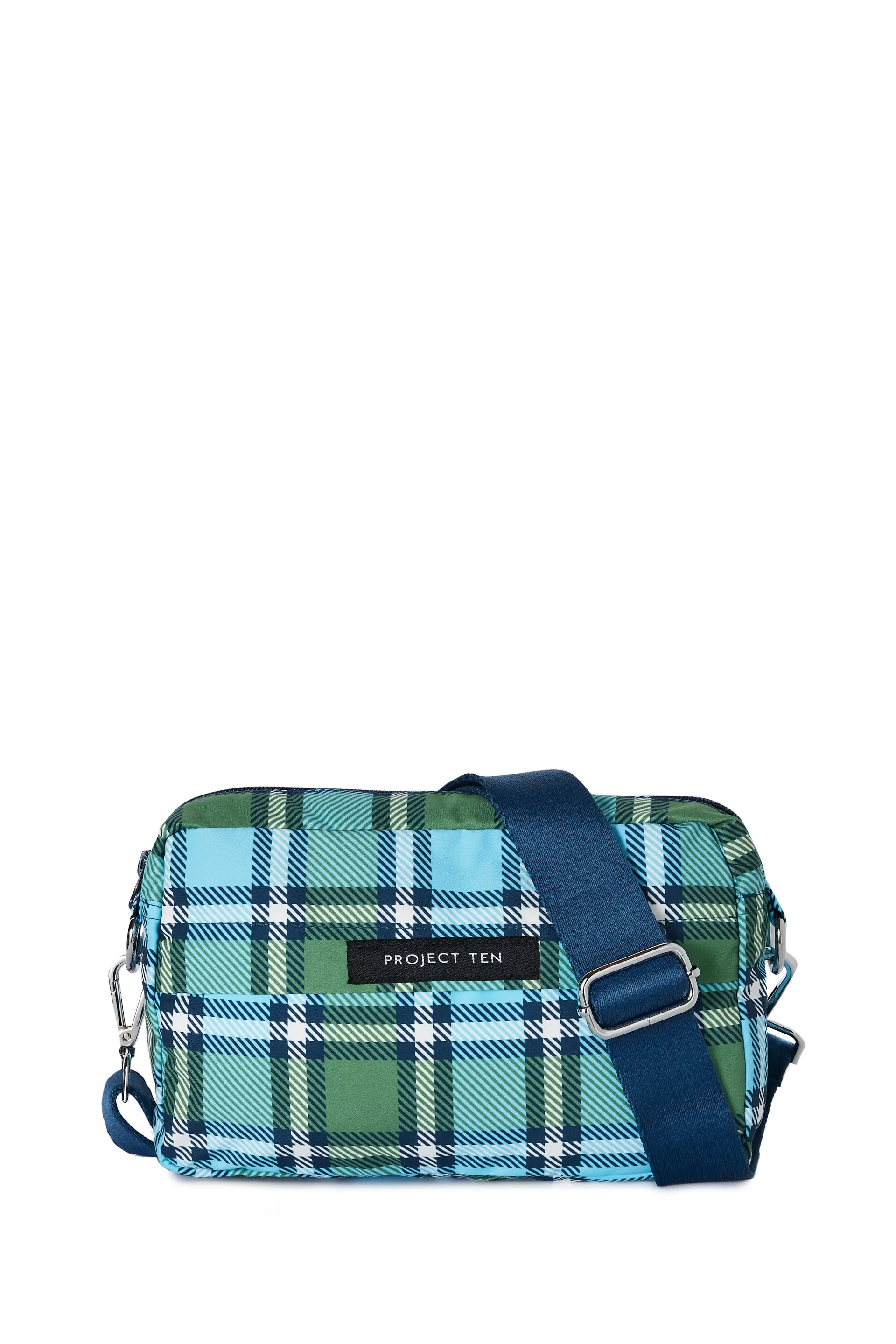 Raincoat in Cross Body Bag - Tartan