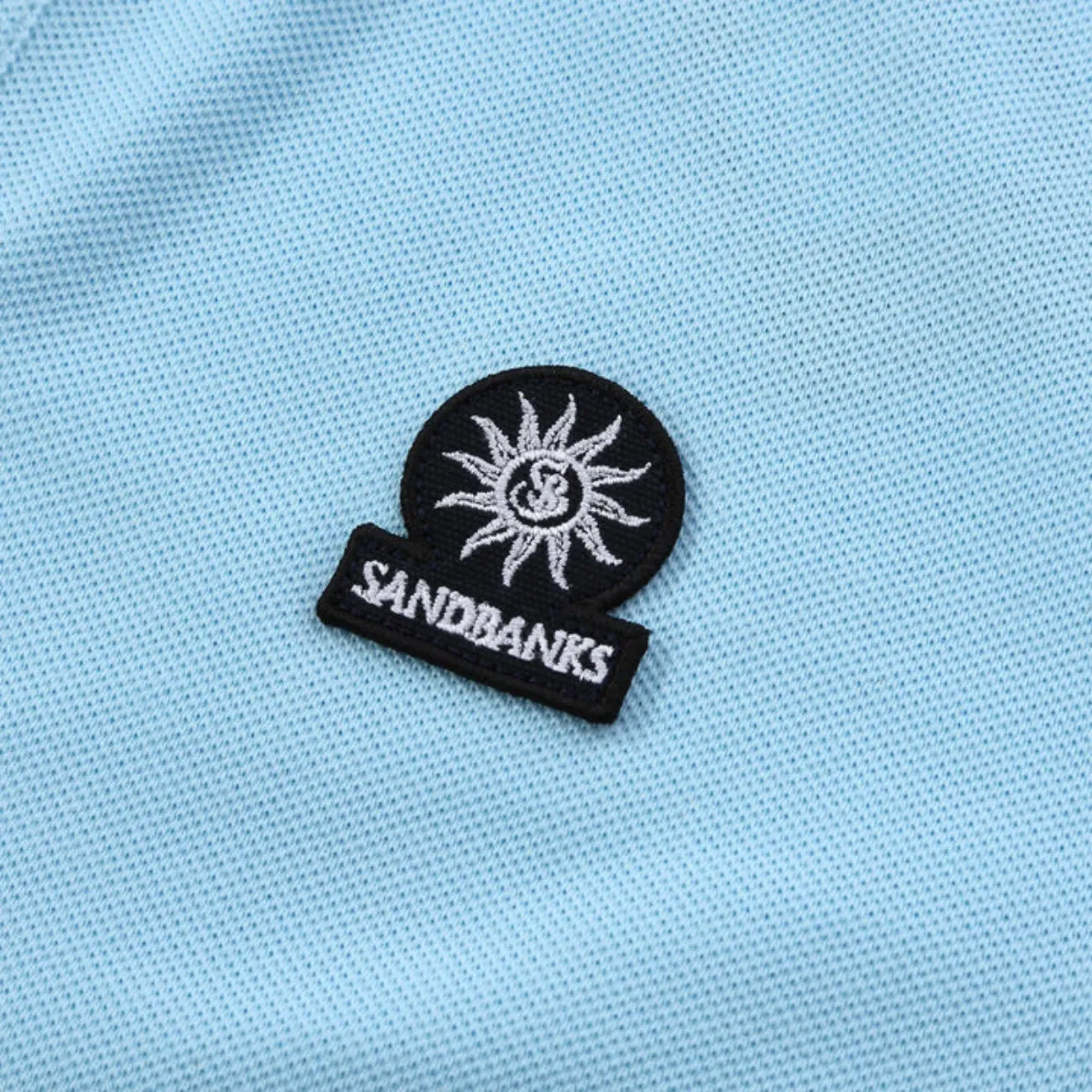 Sandbanks Blue Tipped Polo