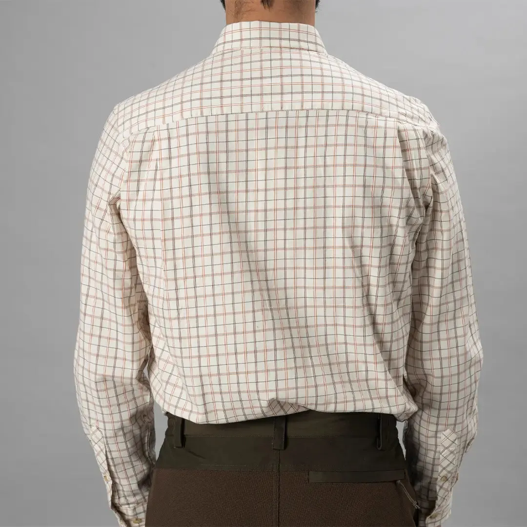 Shooting Shirt - Gold Flame Check by Seeland