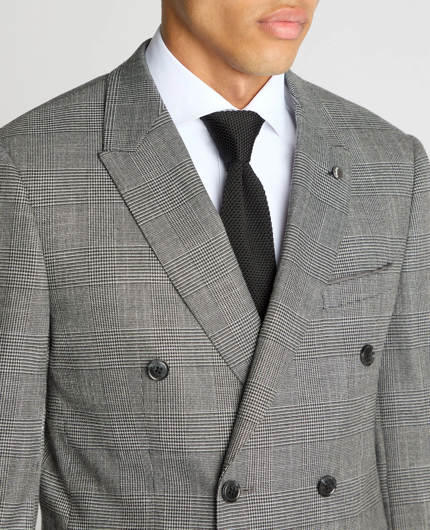 Slim Fit Double Breasted Suit