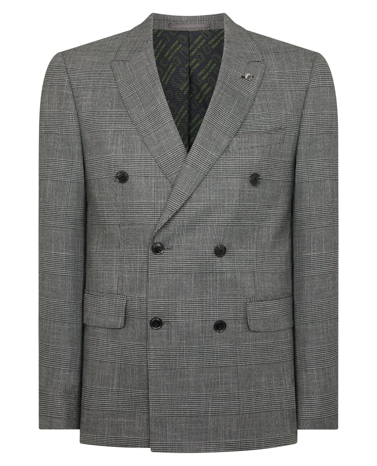 Slim Fit Double Breasted Suit