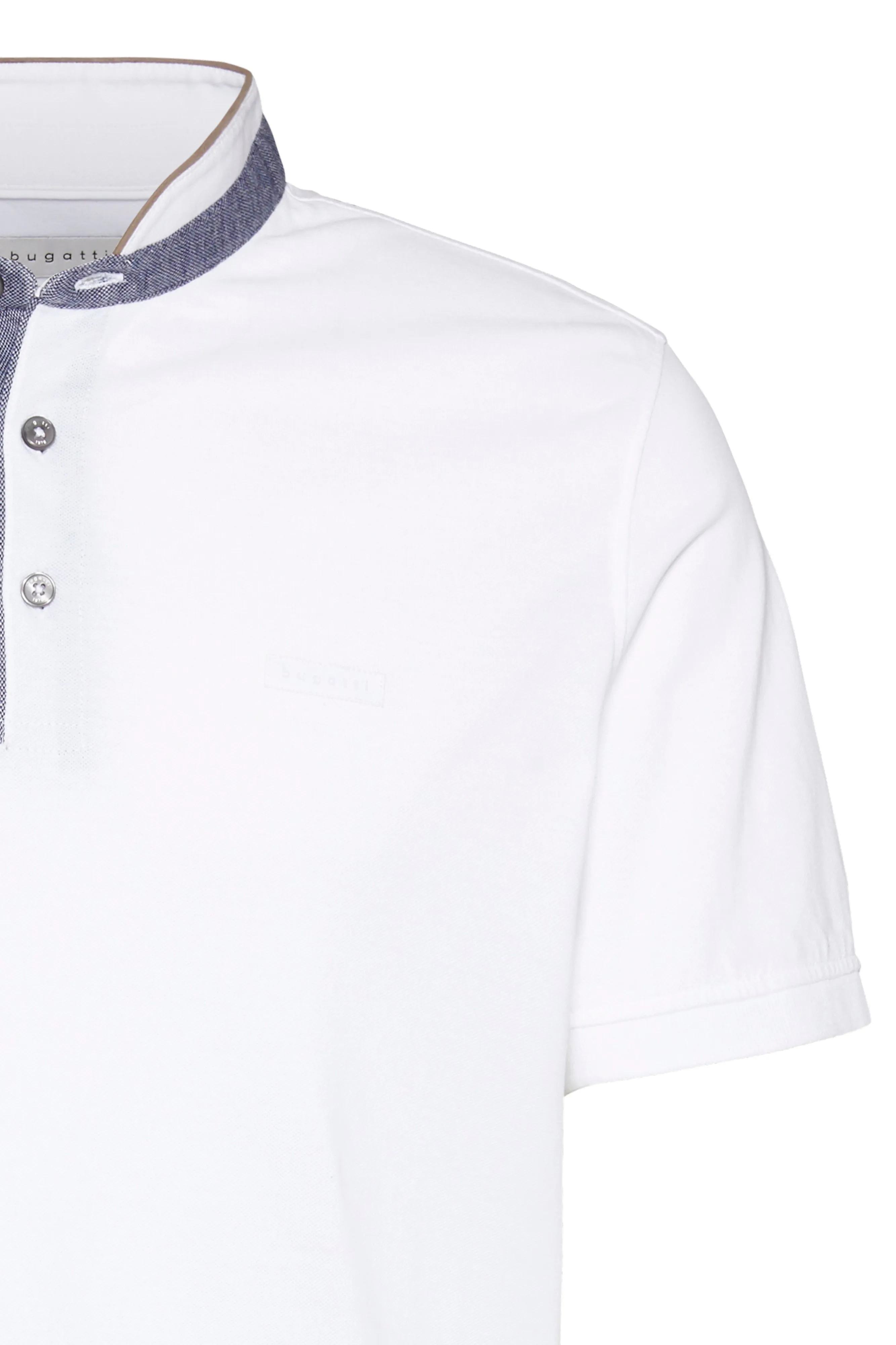 Stand Collar Polo Shirt