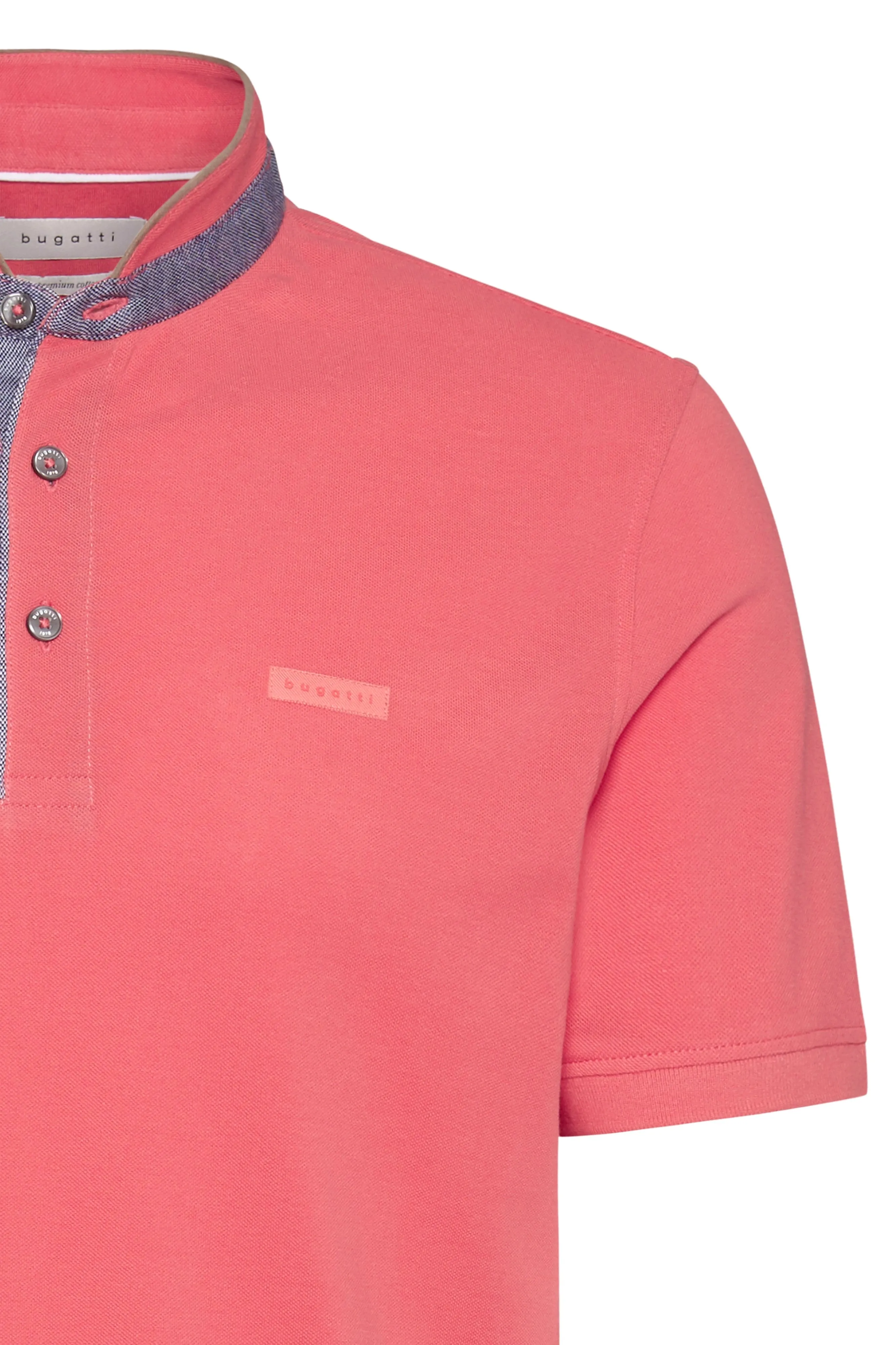 Stand Collar Polo Shirt