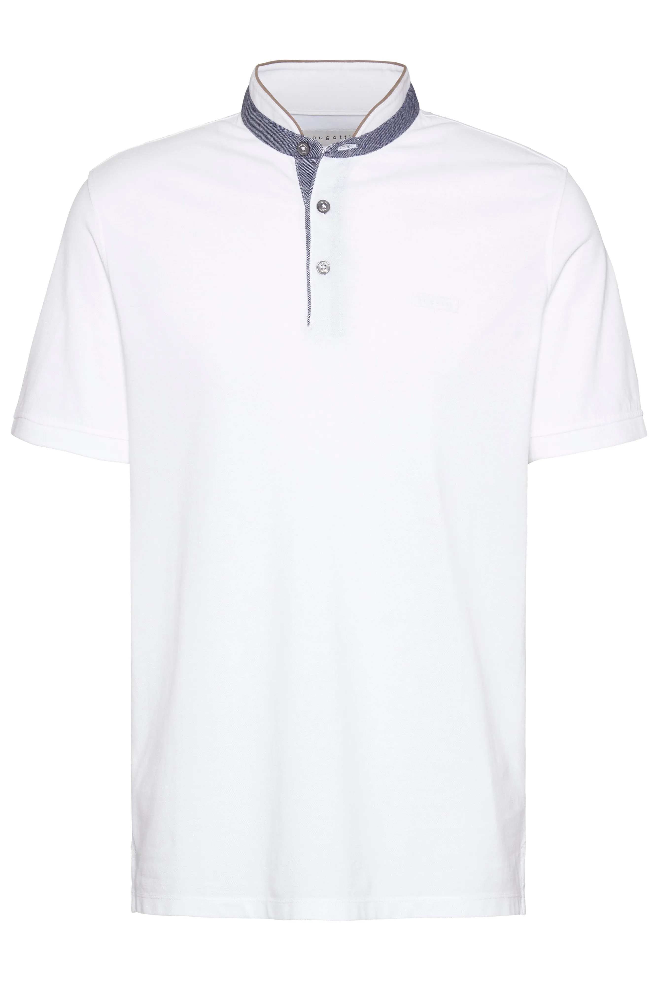 Stand Collar Polo Shirt