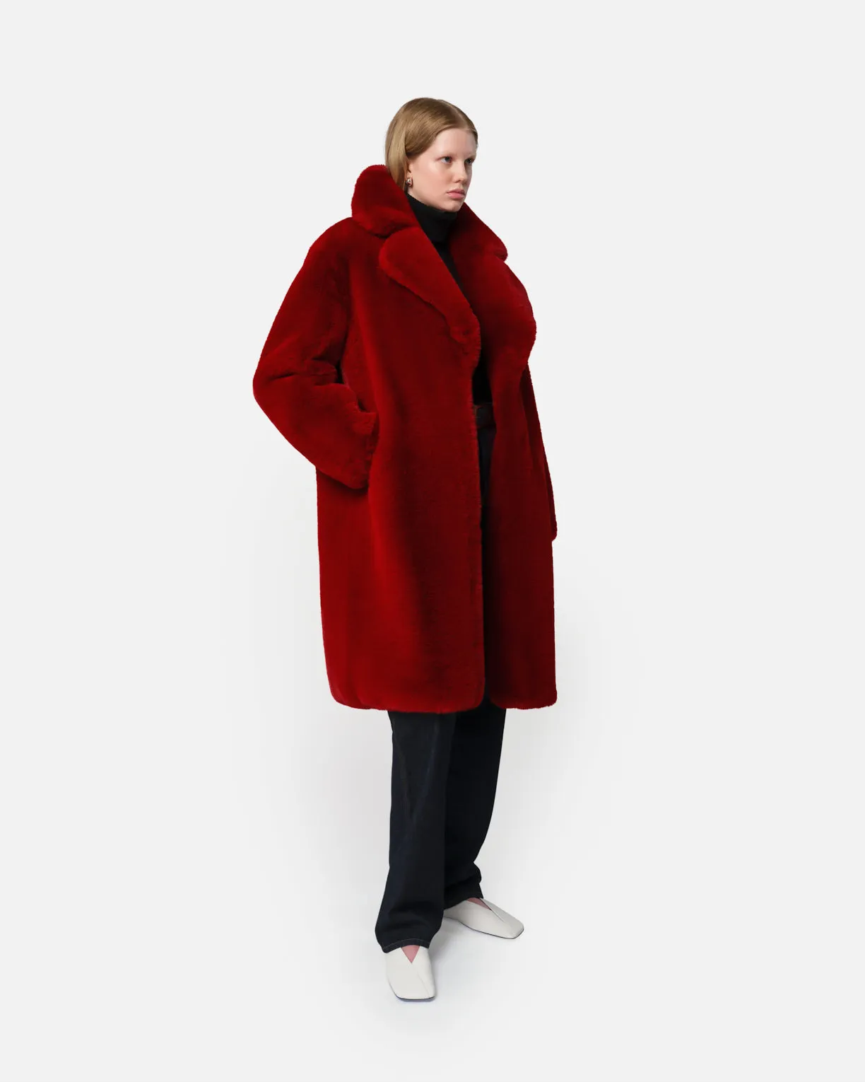 Steffi Coat Rouge