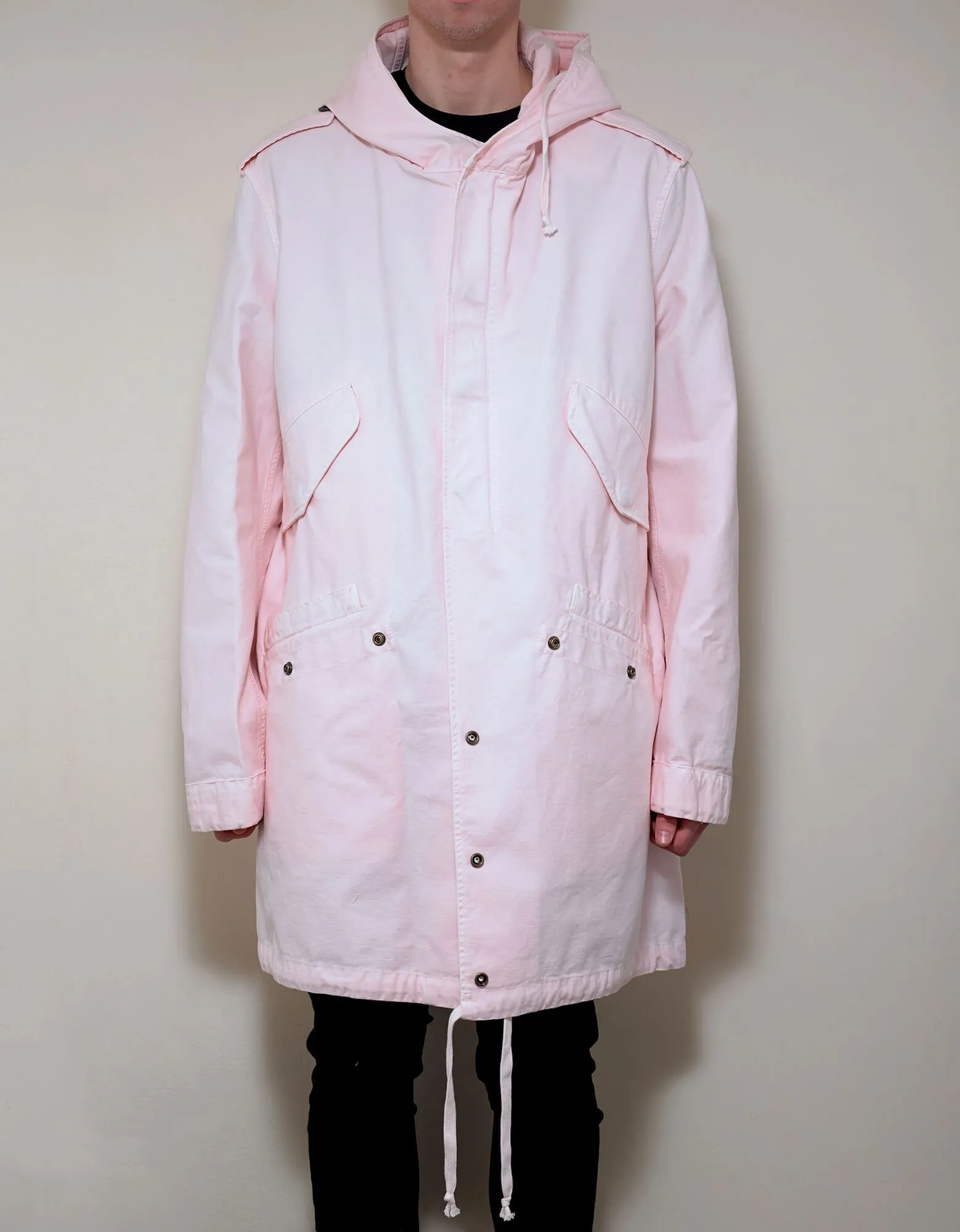 Swizz Beatz Pink Tailcoat Parka