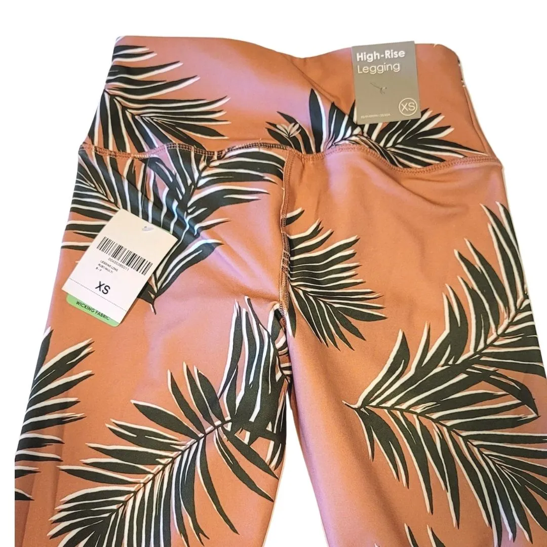 Tropical Palm Yoga Leggings