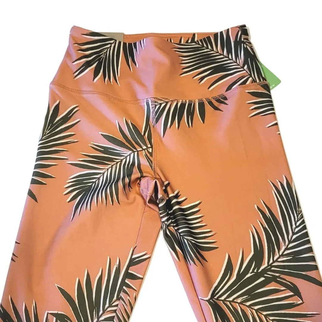 Tropical Palm Yoga Leggings